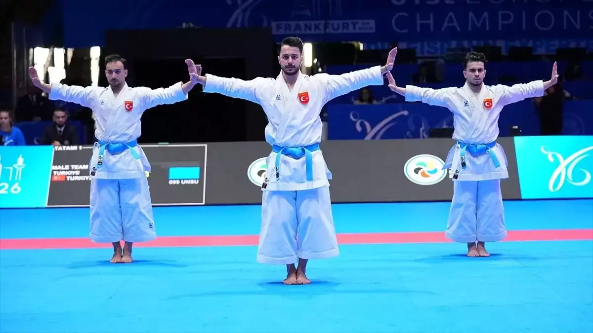 Avrupa Karate Şampiyonası'nda millilerden gümüş madalya