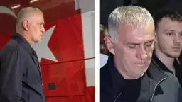 A Milli Futbol Takımı, yurda döndü! Hacıosmanoğlu'nun yüz ifadesi dikkat çekti
