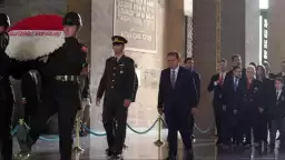 Galatasaray Kulübünden Anıtkabir'e ziyaret