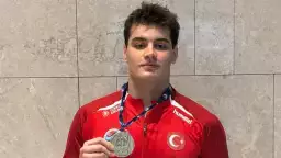 Milli sualtı sporcusu Kaan Efe Kaya dünya ikincisi!