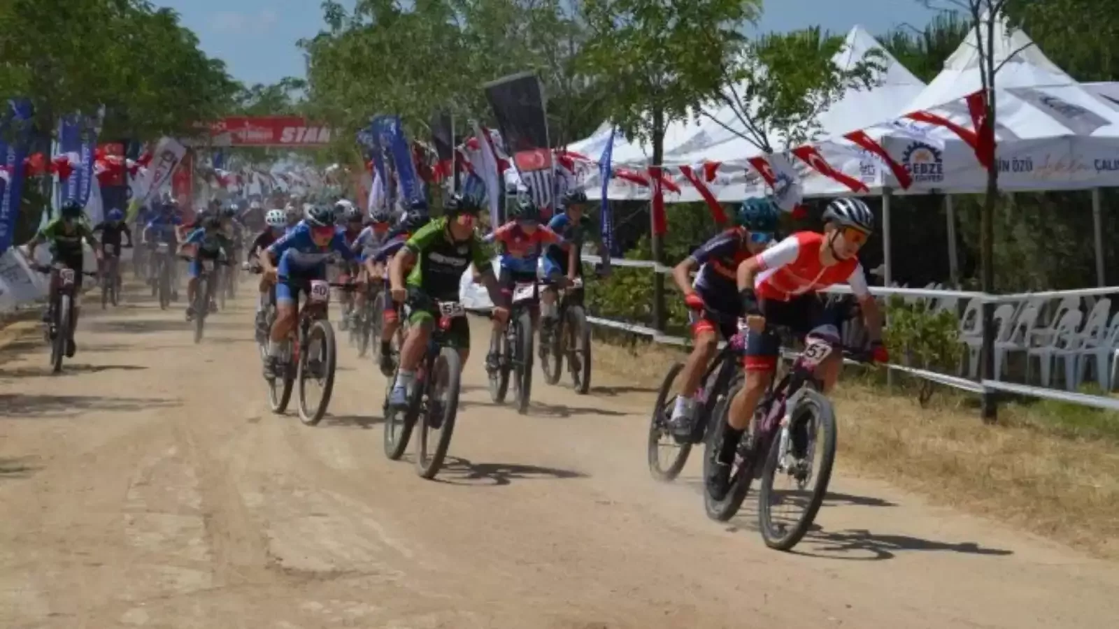 Gebze'de pedal heyecanı sona erdi! 310 sporcu mücadele etti