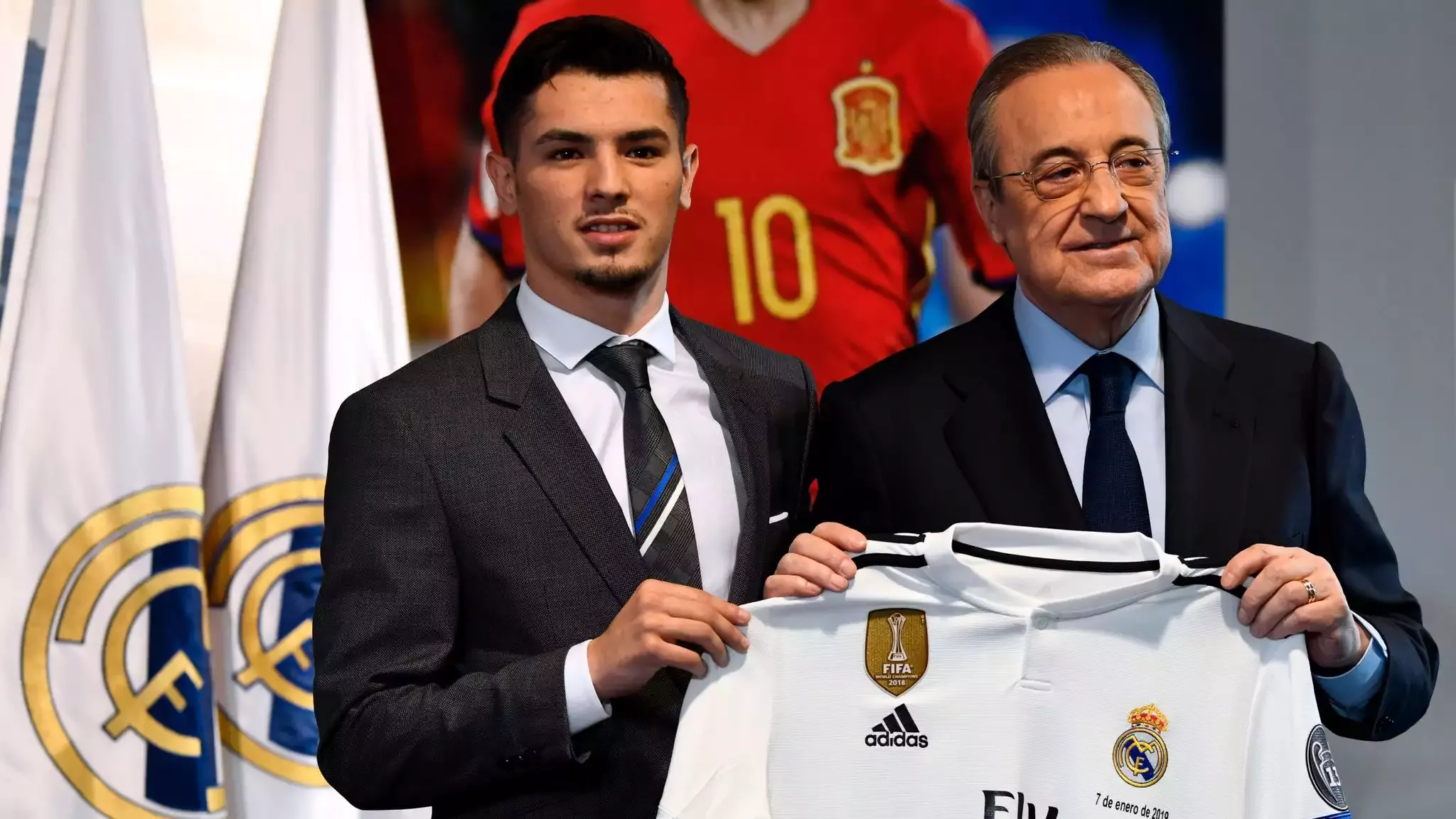Brahim Diaz -&nbsp;&nbsp;Florentino Perez