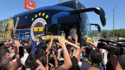 Fenerbahçe’ye Düzce’de coşkulu karşılama