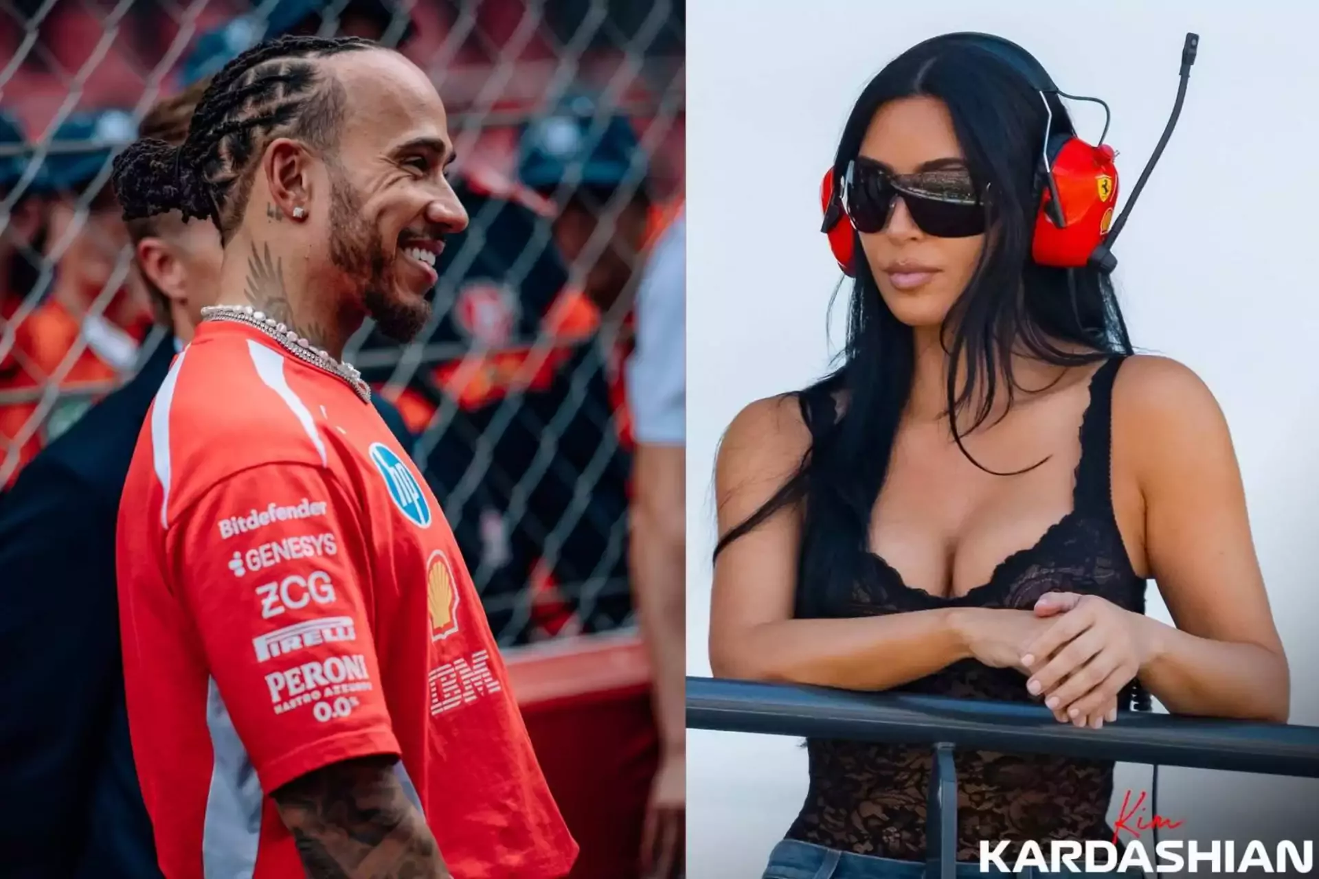 Lewis Hamilton - Kim Kardashian