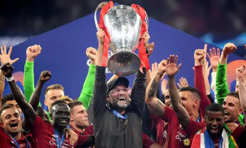 Jürgen Klopp, UEFA Şampiyonlar Ligi'ni kazanırken