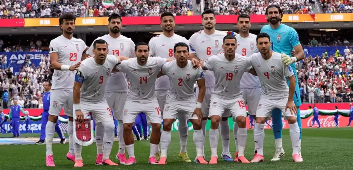 İran Milli Futbol Takımı Los Angeles'ta "mesaj" bıraktı