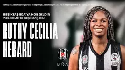 Beşiktaş forvet transferini açıkladı: Ruthy Cecilia Hebard imzayı attı!