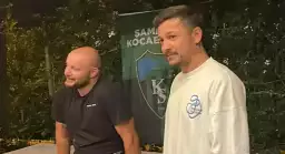 Kocaelispor'a veda eden Gökhan Değirmenci ve Ahmet Oğuz'a taraftarlardan büyük sürpriz