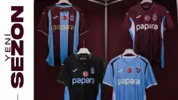 Trabzonspor'un 2026-2027 sezonu formaları belli oldu!