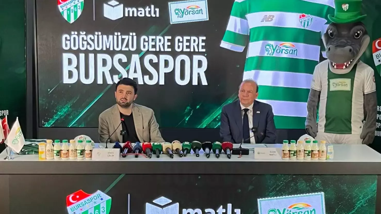  Bursaspor, 70 milyonluk sponsorluğa imza attı