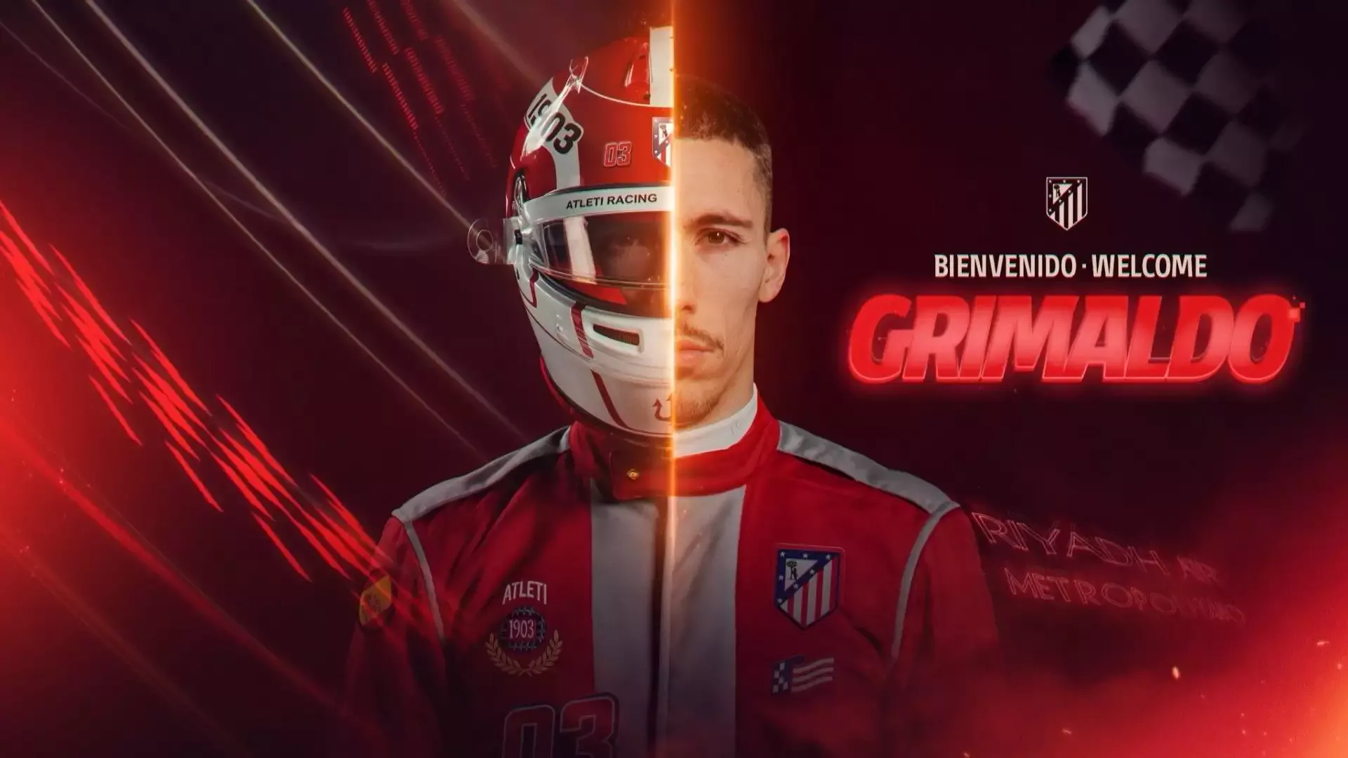 Alejandro Grimaldo, Atletico Madrid'de!