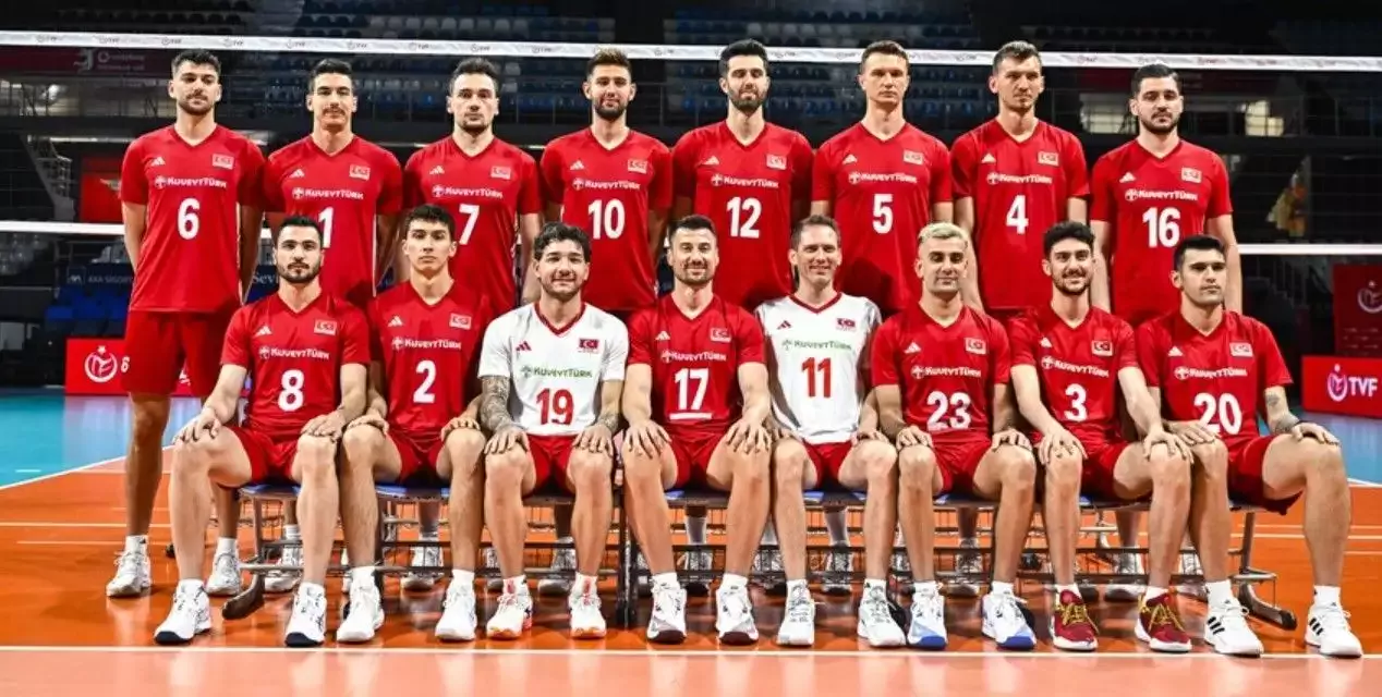 A Milli Erkek Voleybol Takımı'ndan bir ilk!
