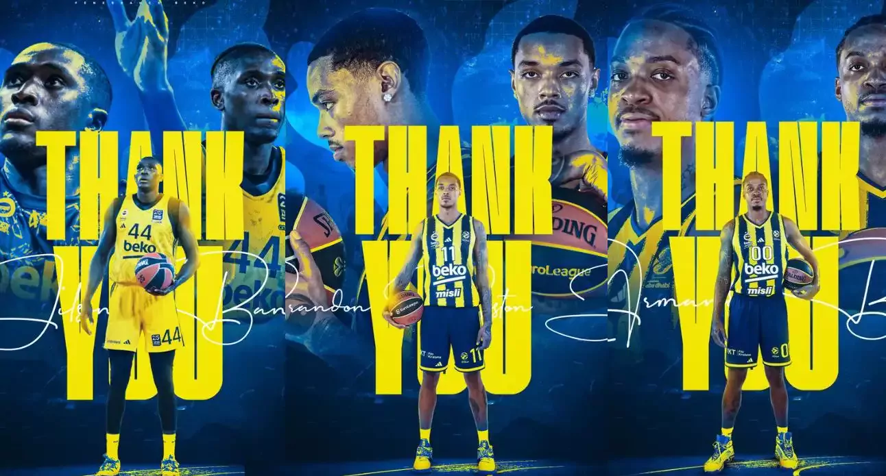 Fenerbahçe Beko'da Jilson Bango, Brandon Boston Jr.  ve Armando Bacot ile yollar ayrıldı
