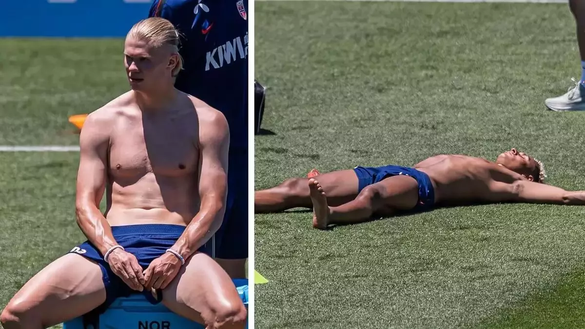 Sıcaktan bayıldılar! Yıldız futbolculara hayatının şoku