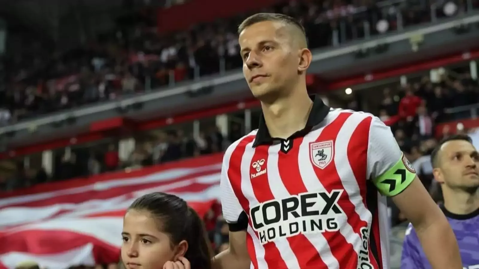 Samsunspor'un kaptanı Kocaelispor'a doğru