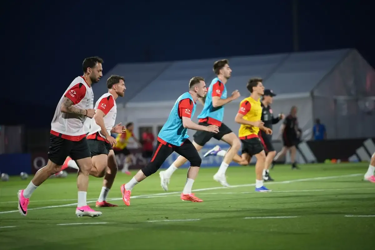 A Milli Futbol Takımı Arizona'daki ilk antrenmanını yaptı