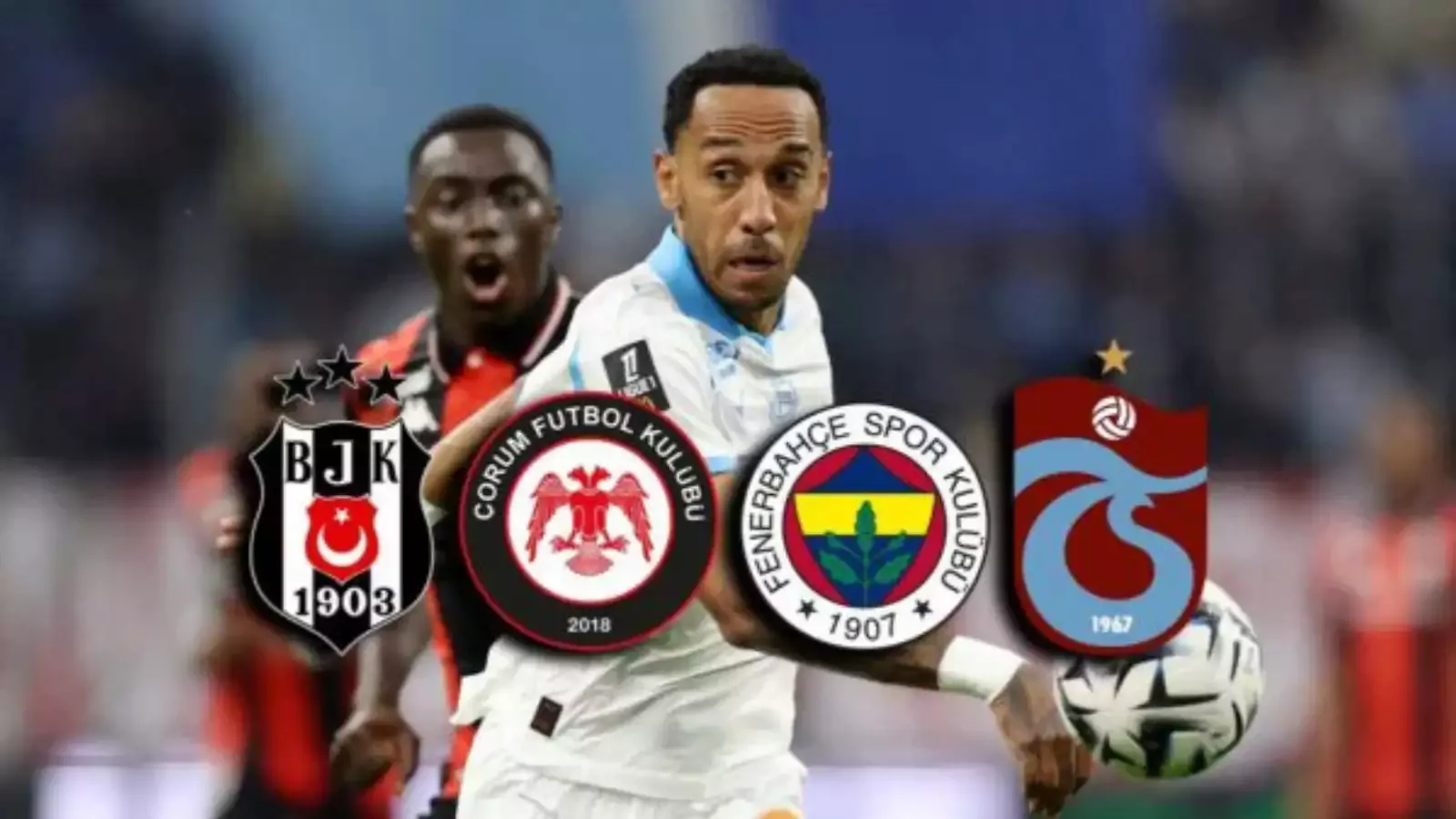 Çorum FK, Süper Lig devleri ile transfer yarışında! Aubameyang...
