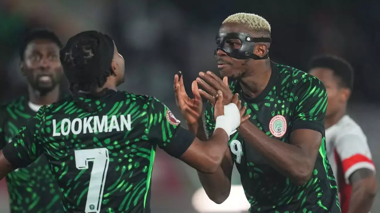 Ademola Lookman -&nbsp;Victor&nbsp;Osimhen