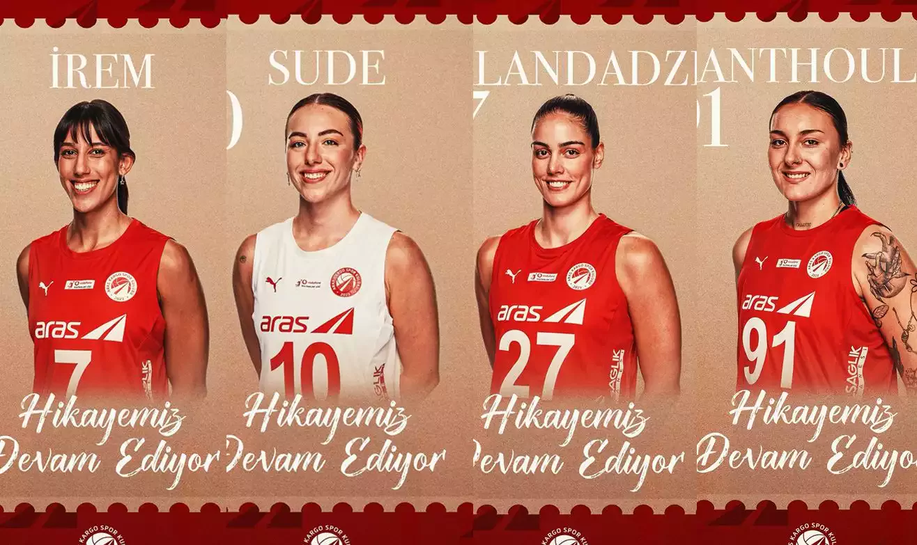 Aras Kargo iç transferde 4 oyuncusunun sözleşmesini uzattı