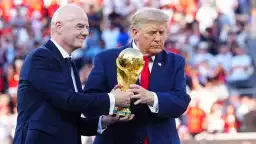Dünya Kupası kupa töreninde Donald Trump krizi! Infantino ikna edemedi