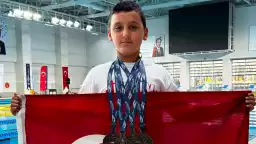 11 yaşındaki Karabüklü sporcudan Dünya Kupası'nda tarihi başarı