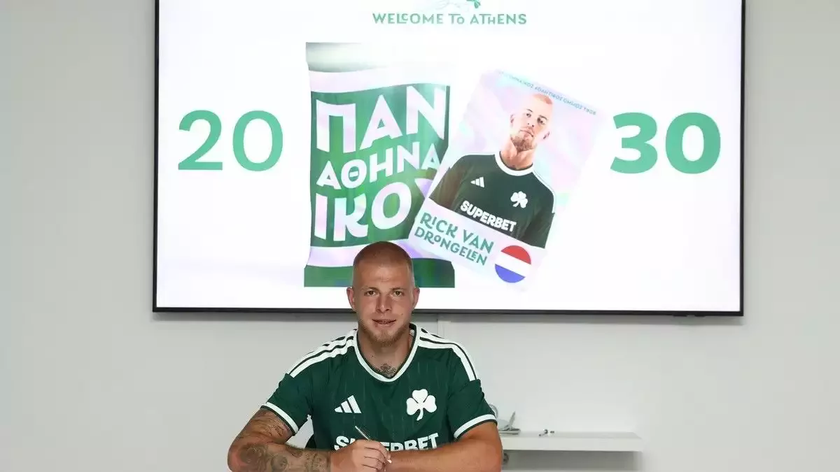 Rick Van Drongelen, Panathinaikos'ta