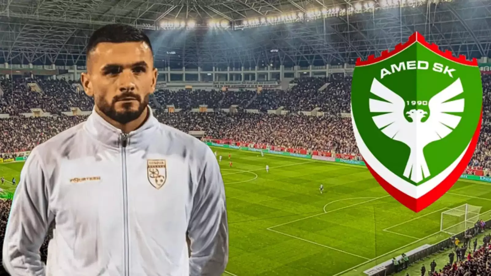 Amedspor savunmaya milli takviye yapıyor! Lumbardh Dellova...