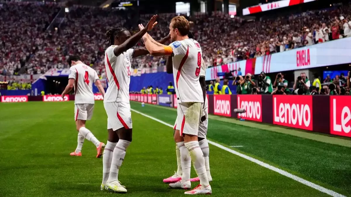 İngiltere Milli Takımı'nın gol sevinci