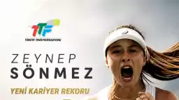 Zeynep Sönmez'den yeni kariyer rekoru: Tarihe geçti!