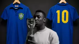Pele'nin 1958 Dünya Kupası finali forması rekor fiyata satıldı!