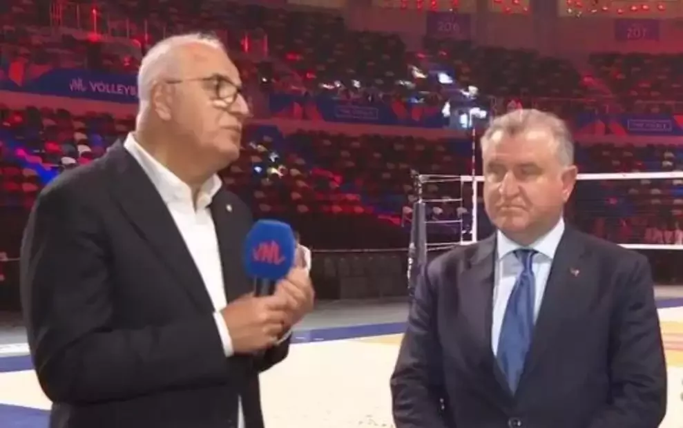 TVF Başkanı Mehmet Akif Üstündağ - Gençlik ve Spor Bakanı Dr. Osman Aşkın Bak