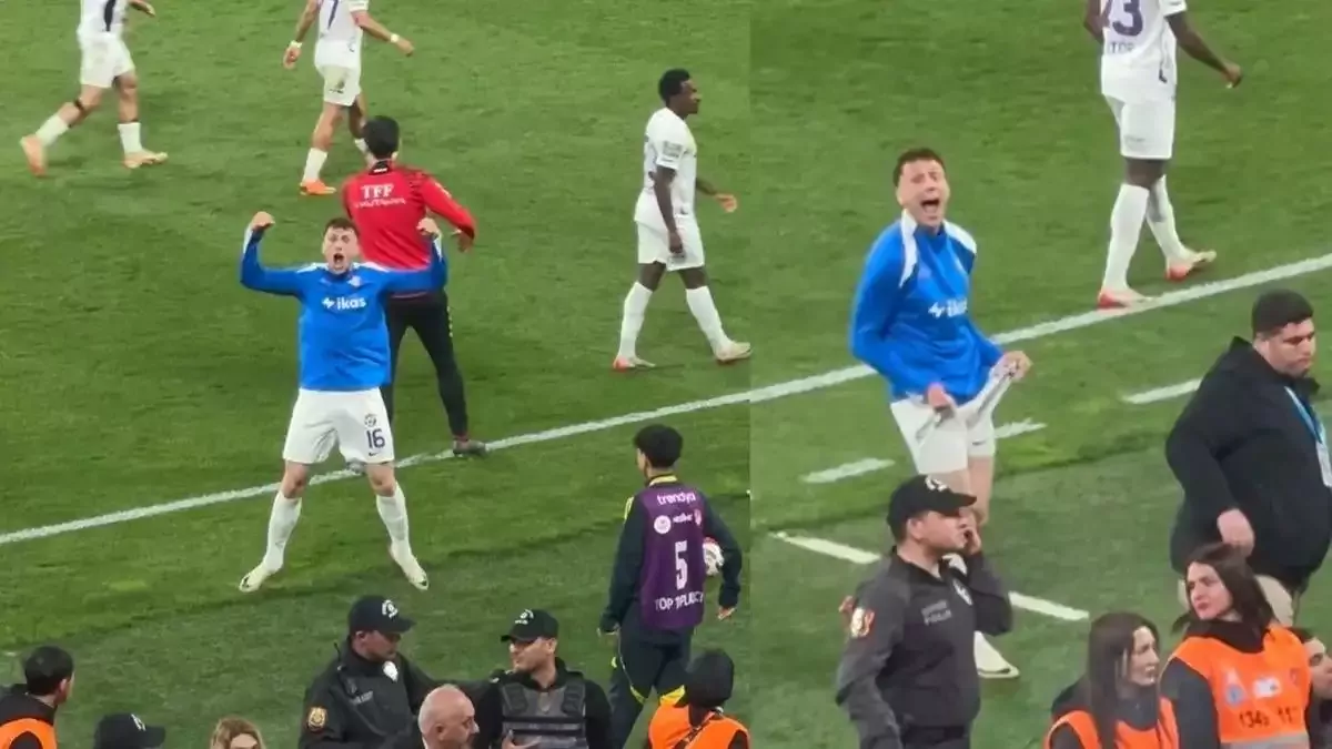 Anıl Yaşar'ın Fenerbahçe deplasmanında yaşadığı gol sevinci