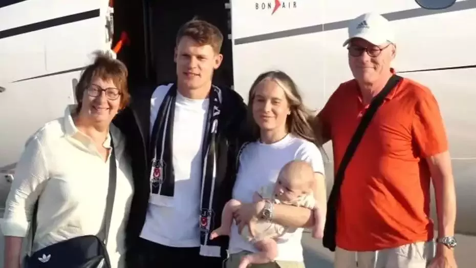 Beşiktaş'ın yeni transferi Alexander Nübel, İstanbul'da!