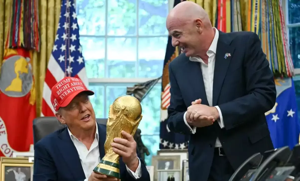 ABD Başkanı Donald Trump'ın  FIFA Başkanı Gianni Infantino ile ilgili çılgın planı ortaya çıktı! O göreve aday gösterecek