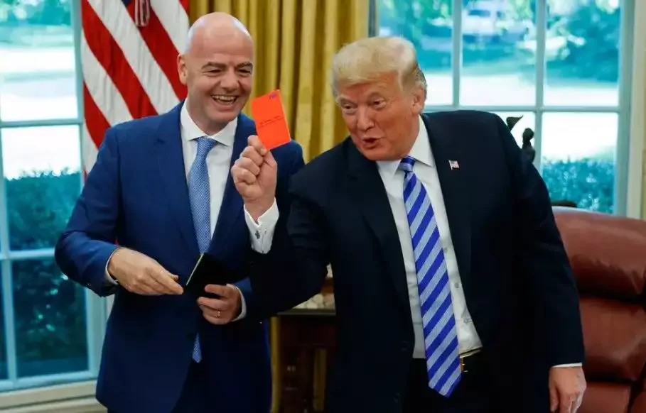 Gianni Infantino - Donald Trump