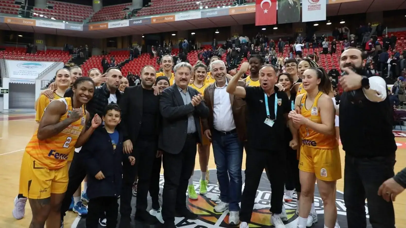 Melikgazi Kayseri Basketbol ligden çekilmeyecek