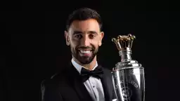 Galatasaray peşindeydi: Yılın futbolcusu Bruno Fernandes!