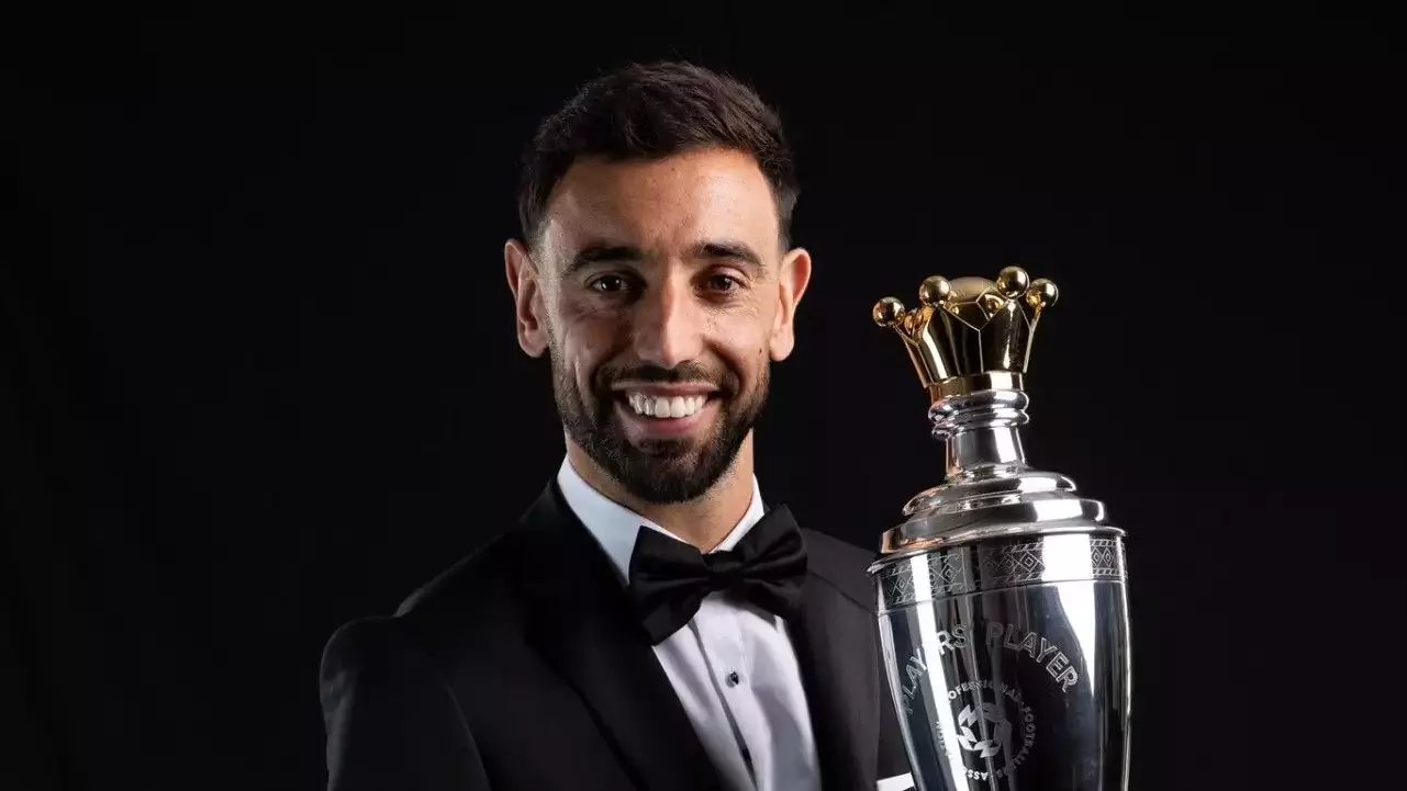 Galatasaray peşindeydi: Yılın futbolcusu Bruno Fernandes!