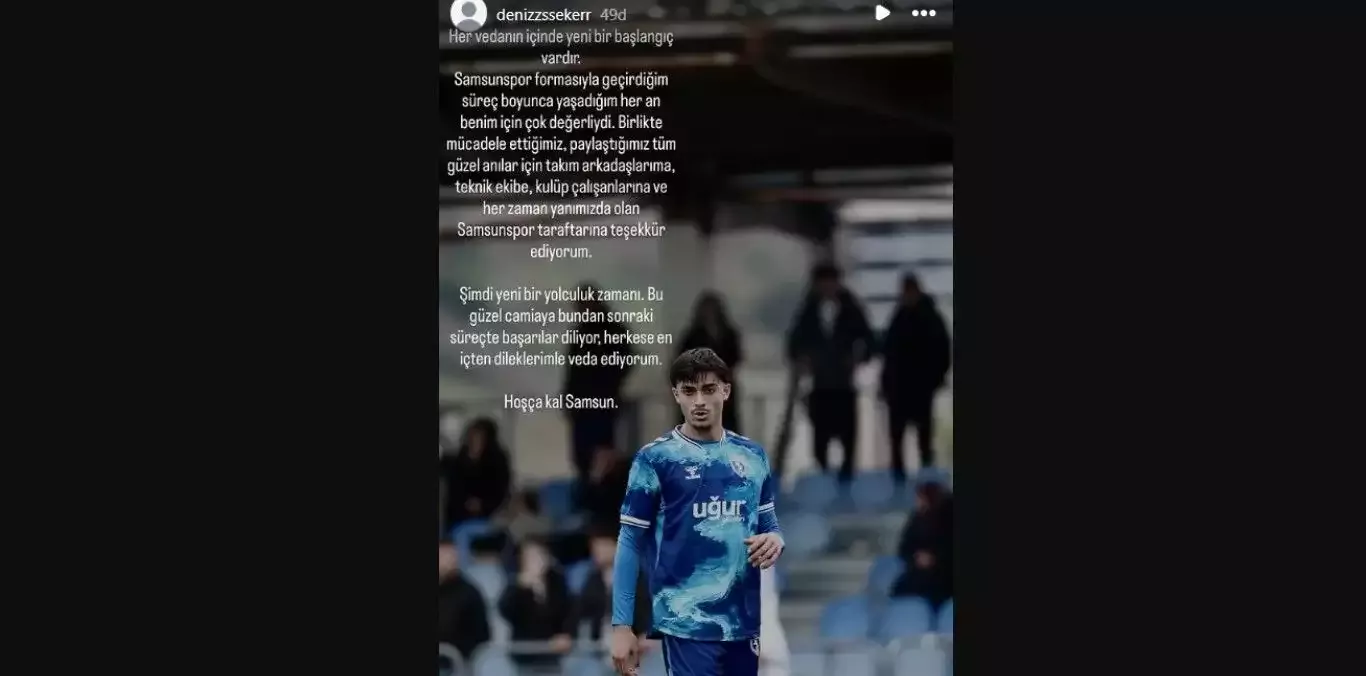 Deniz Şeker'in paylaşımı