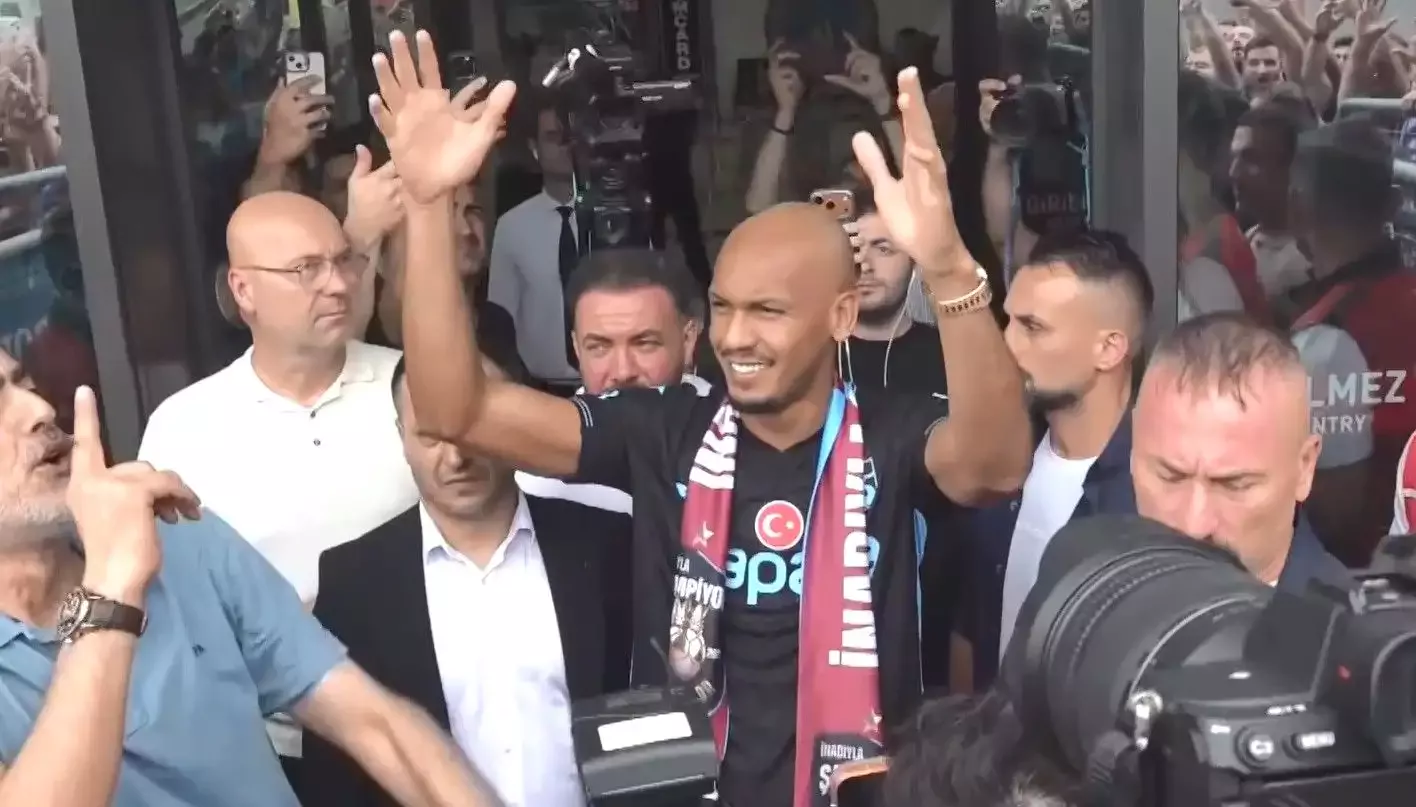 Trabzonspor'un yeni transferi Fabinho Trabzon'a geldi! Brezilyalı yıldızdan ilk açıklama