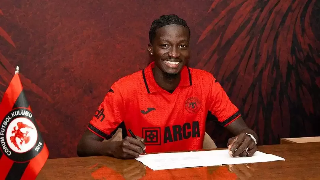 Fildişi Sahilli yıldız Muhammed Diomande Çorum FK'da! 