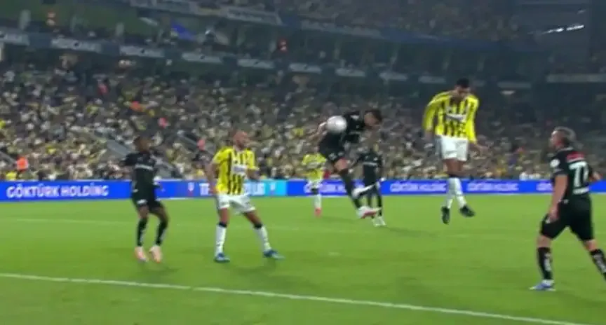 Görüntü beIN Sports'tan alınmıştı