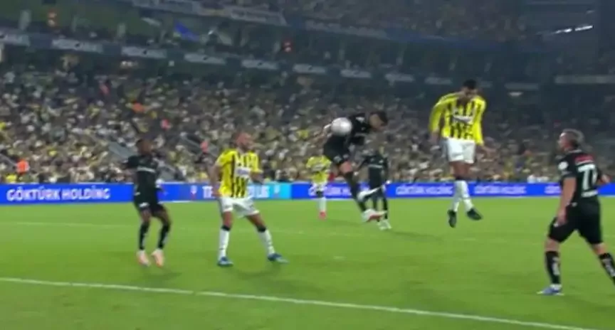 Görüntü beIN Sports'tan alınmıştı