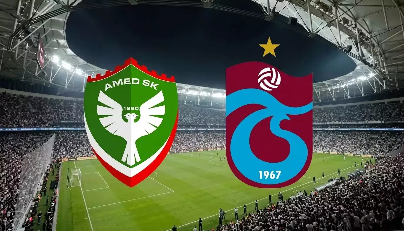 Amedspor - Trabzonspor maçı ne zaman, saat kaçta, hangi kanalda? (İlk 11'ler)
