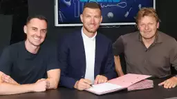 Edin Dzeko imzayı attı