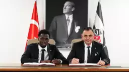 Ernest Poku, Beşiktaş'a imzayı attı! Resmi açıklama...
