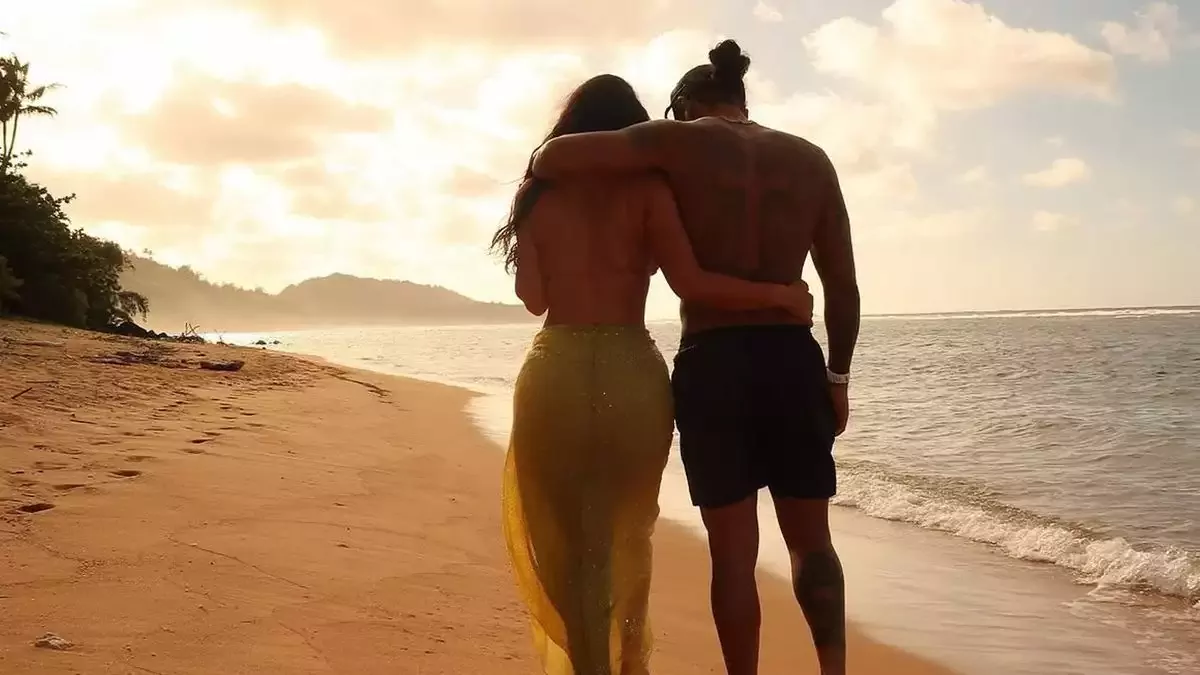 Lewis Hamilton ile Kim Kardashian aşkı hız kesmeden devam ediyor!