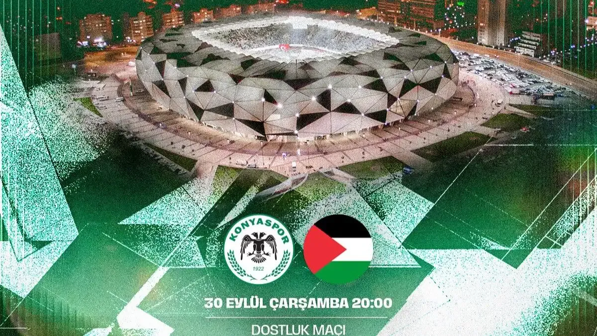 Konyaspor - Filistin maçı canlı izle linki