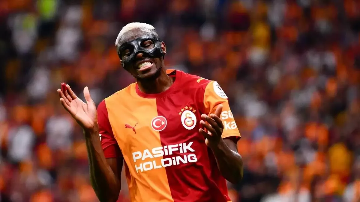 Galatasaray'da Osimhen yoksa galibiyet de yok
