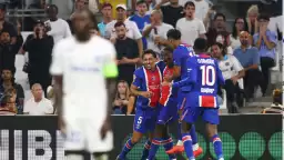 Galatasaray'ın rakibi PSG, Marsilya’yı yıktı!